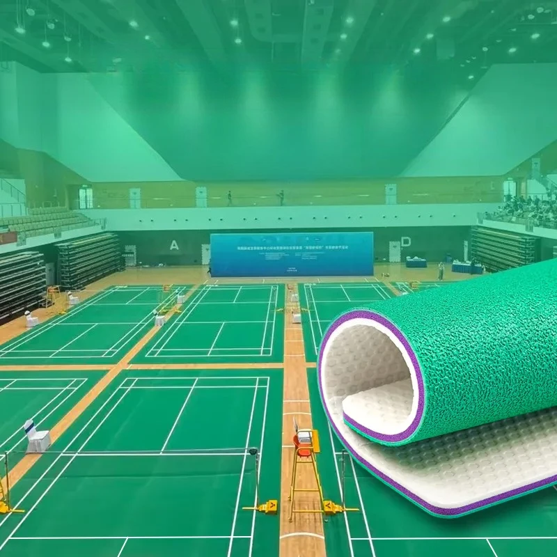 Outdoor Sports Hall - 배드민턴 플라스틱 바닥재 실내외 겸용 특수