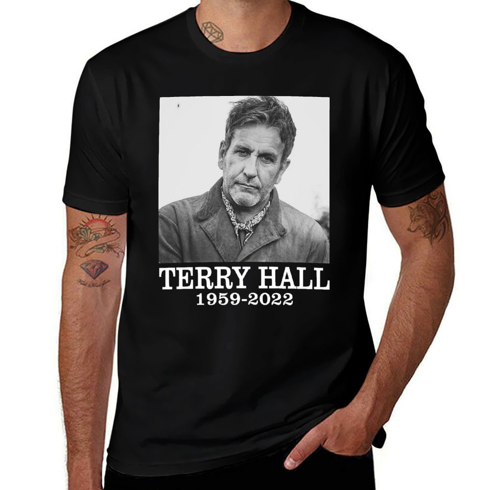 Outdoor Sports Hall - RIP TERRY HALL 1959-2022 티셔츠 아웃도어