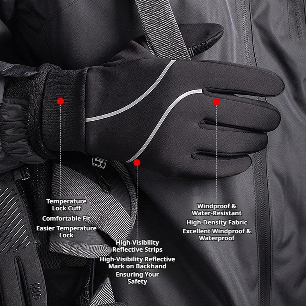 충전식 발열 장갑, 겨울용 플리스 안감, 따뜻하고 터치 - Outdoor Sport Gloves 리뷰 및 가격
