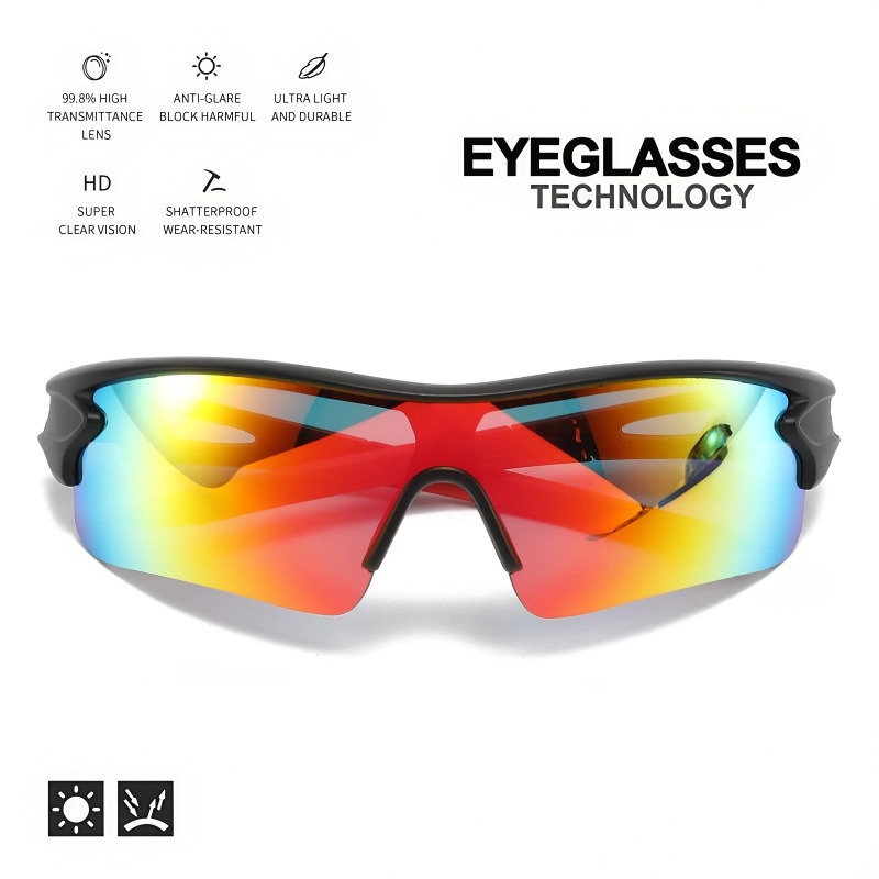 유니섹스 전문 편광 스포츠 선글라스 UV400 방풍 사 - Outdoor Sport Activity 리뷰 및 가격