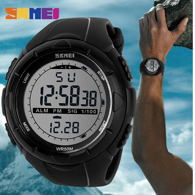 SKMEI 야외 스포츠 전자 시계 남성용 군용 시계 시 - Outdoor Sports List 리뷰 및 가격