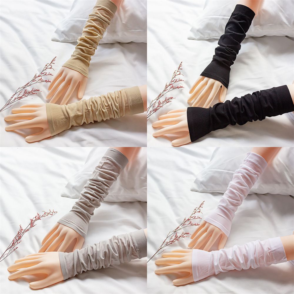 남녀공용 자외선 차단 장갑, 아이스 실크, 미끄럼 방지 - Outdoor Sport Gloves 리뷰 및 가격